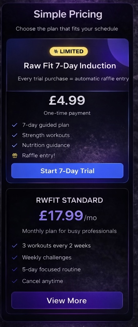 Strength & Mass Program